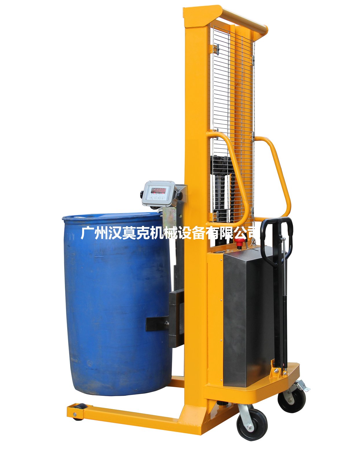 电动油桶堆高车 DT500-1 实拍 2