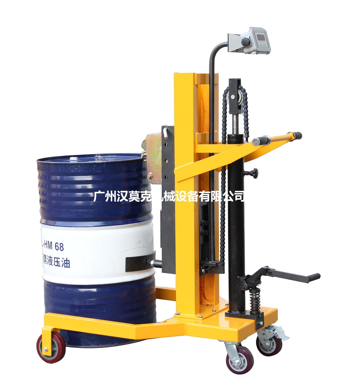 脚踏式液压油桶搬运车 DTF450A-1 实拍 2