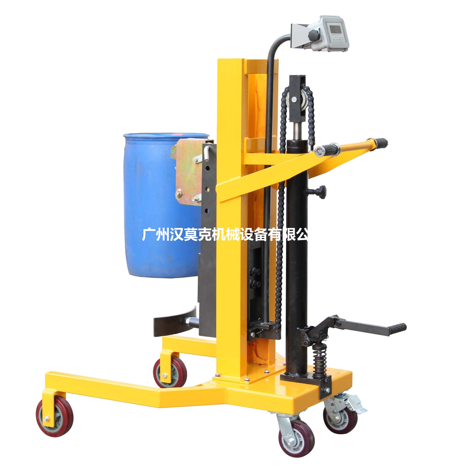 脚踏式液压油桶搬运车 DTF450A-1 实拍 3