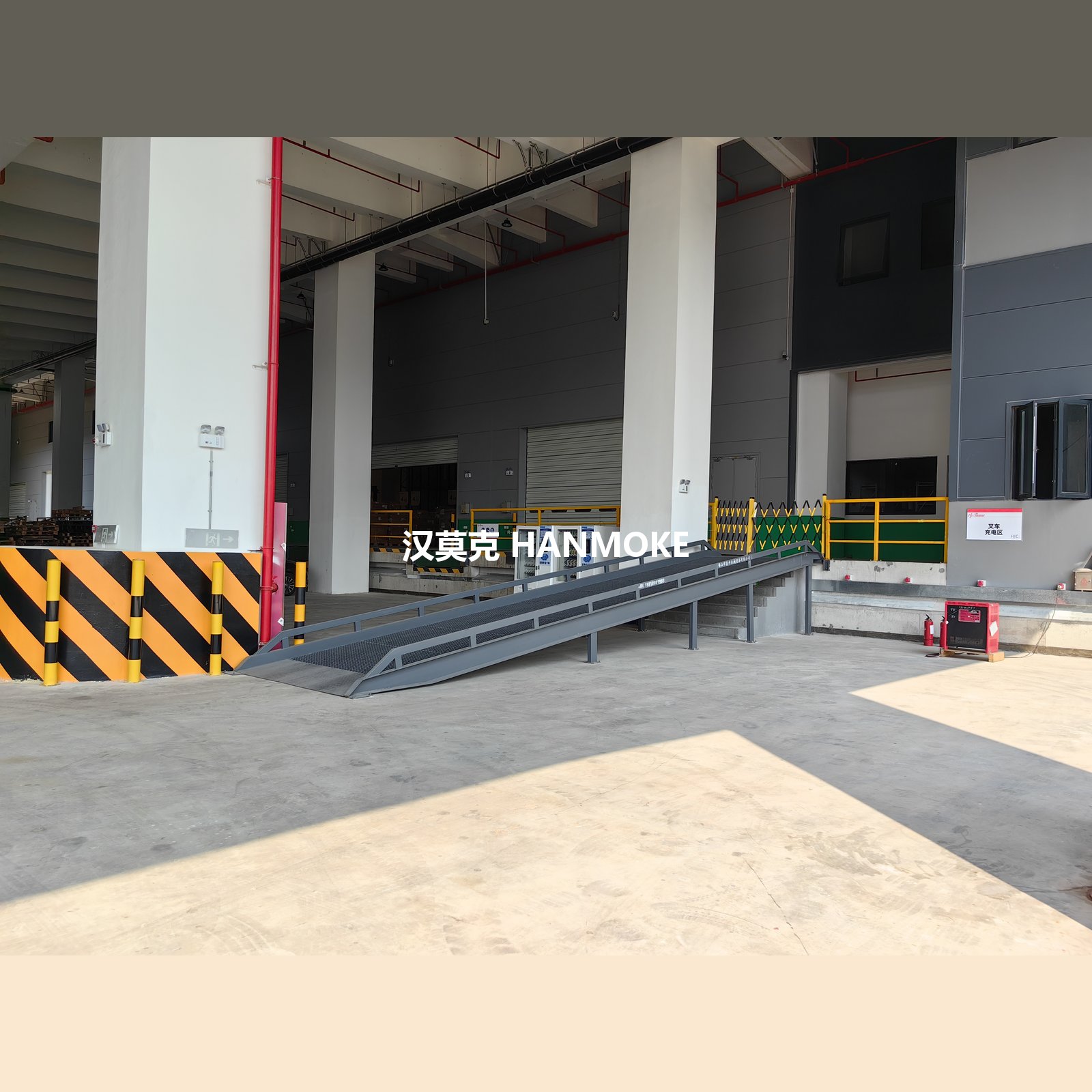 叉车坡道平台 固定款 端部斜角