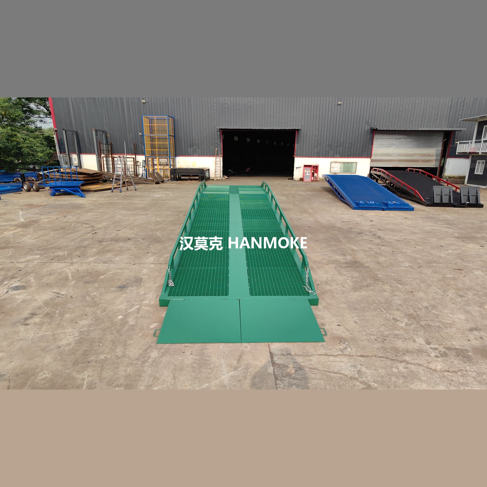 中置花纹板液压移动登车桥 HRHS-B 实拍 25