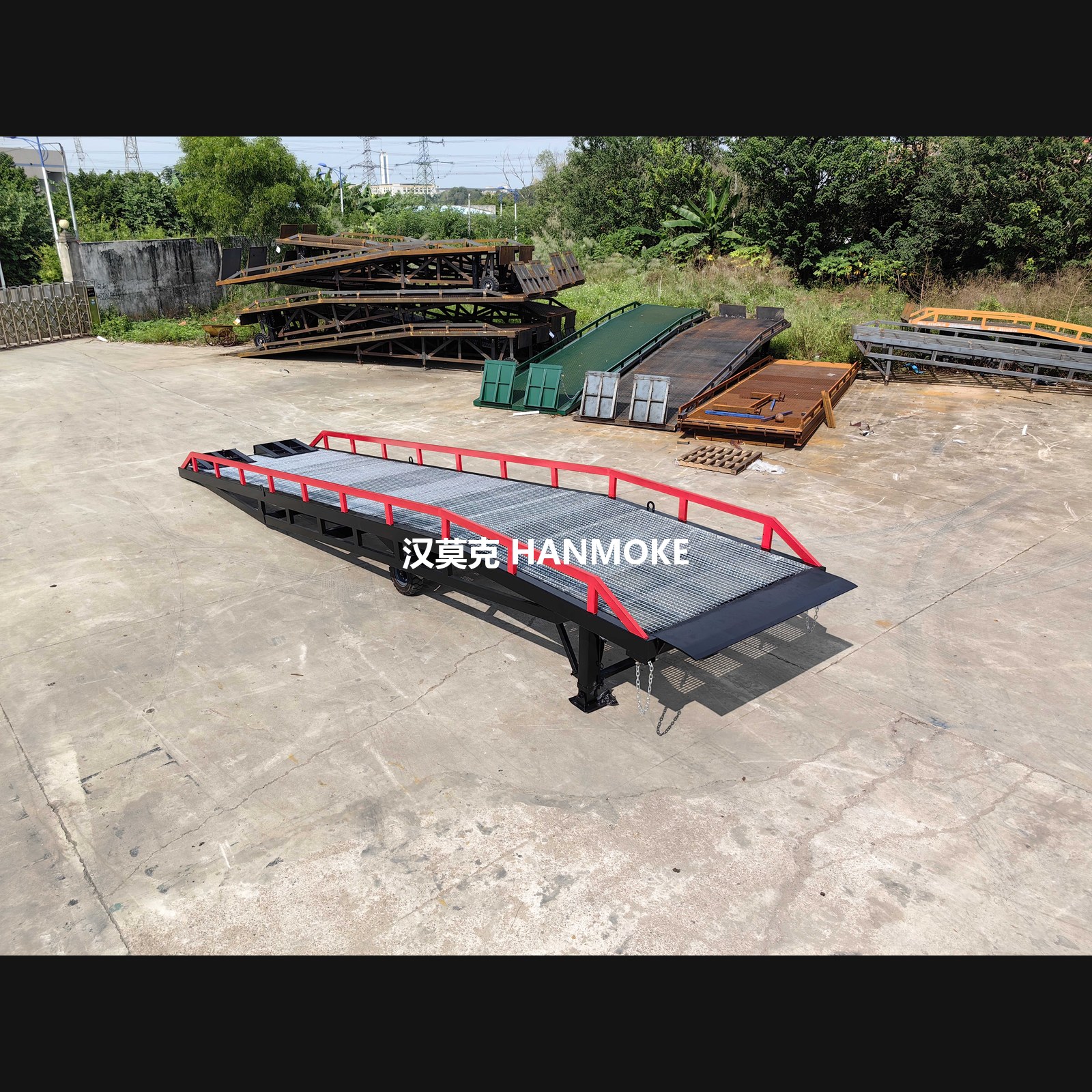 经济款手动液压移动登车桥(固定唇板款) HRYS 实拍 17
