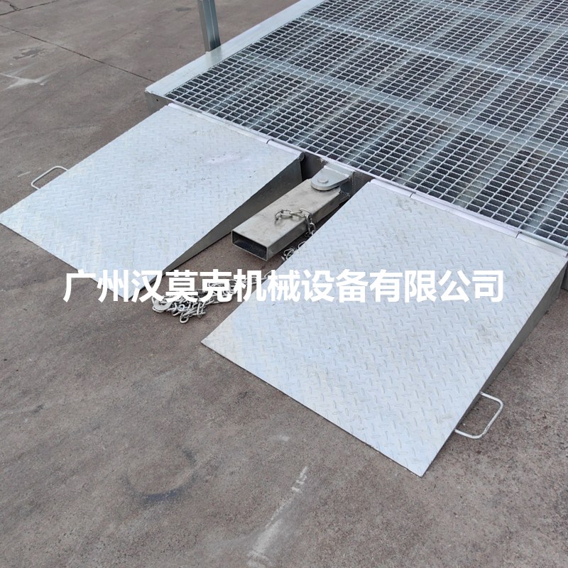 登车桥选配部件 活动式尾板(镀锌)