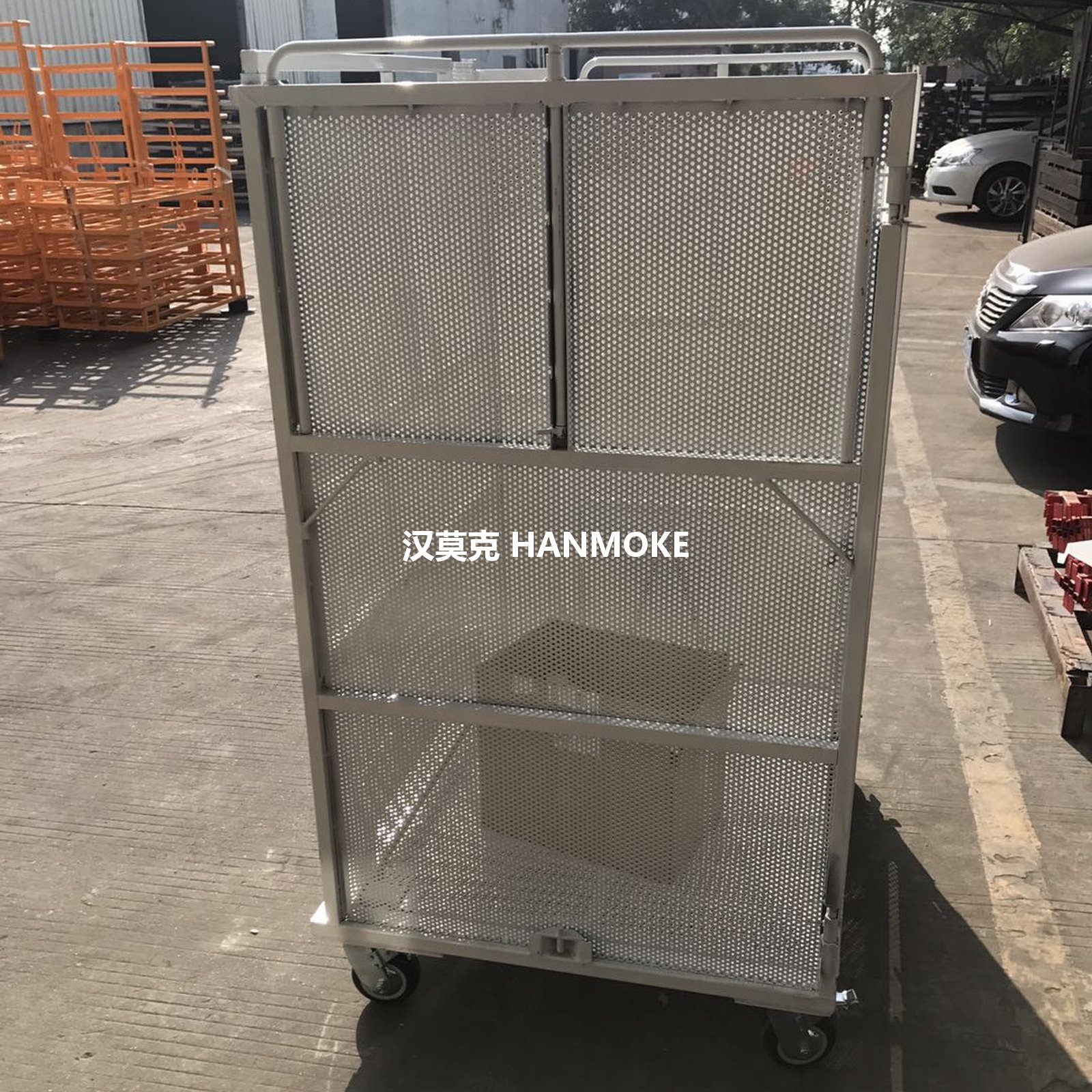 物流笼车 实拍 2